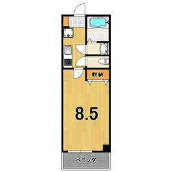 フラッティ葛野七条の物件間取画像